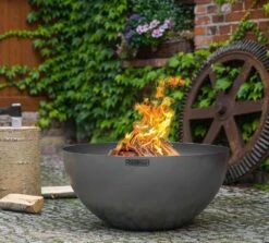 Feuerschale CookKing Dallas Aus Stahl | Rund | Extra Tief -Heizungsanlagen Geschaft 052401016 ohne deckel 5 5 104604