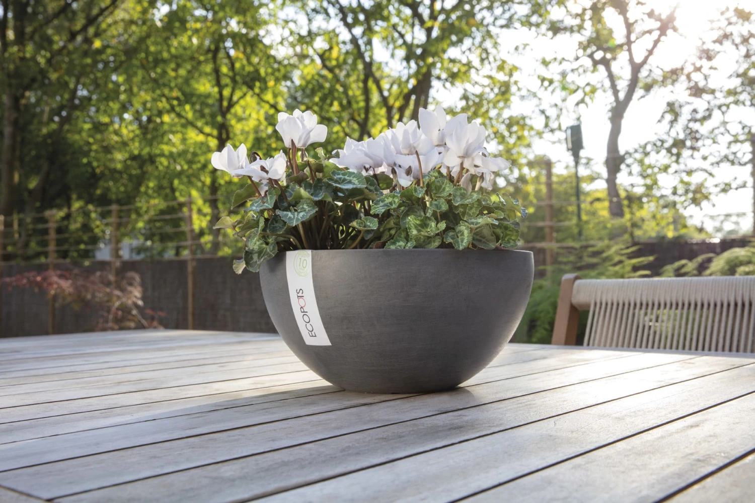 Blumentopf ECOPOTS Brüssel aus Kunststoff | grau Blumentopf ECOPOTS Brüssel Aus Kunststoff | Grau -Heizungsanlagen Geschaft Blumentopf ECOPOTS Bruessel aus Kunststoff grau 933001010 3 117939