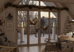 Feuersäule GRDN Kalayo Tubo | Glas / Edelstahl -Heizungsanlagen Geschaft Feuersaeule GRDN Kalayo tubo Glas Edelstahl 054001001 6 121741