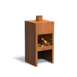 Gartenkamin FORNO STIG | Cortenstahl