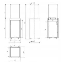 Gartenkamin Kratki Patio Mini Quarz -Heizungsanlagen Geschaft Gartenkamin kratki Patio Mini Quarz 021601006 5 128475