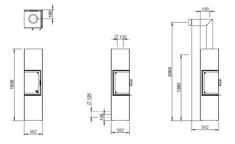 Kaminofen Austroflamm Slim 2.0 Kaminofen Austroflamm Slim 2.0 -Heizungsanlagen Geschaft Kaminofen Austroflamm Slim 20 2 4651