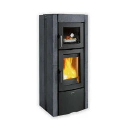 Kaminofen LA NORDICA Ester Forno Evo Vulcan | Mit Backfach