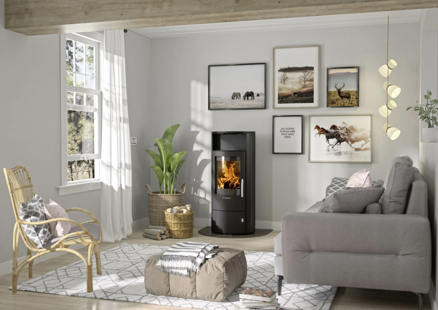 Kaminofen ORANIER Polar 7-2.0 Kaminofen ORANIER Polar 7-2.0 -Heizungsanlagen Geschaft Kaminofen ORANIER Polar 7 20 011401007 6 120544