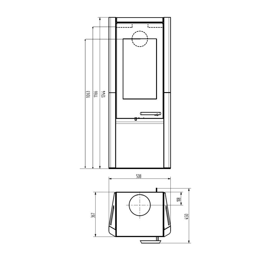 Kaminofen WAMSLER Myro Kaminofen WAMSLER Myro -Heizungsanlagen Geschaft Kaminofen WAMSLER Myro 015501001 3 129617