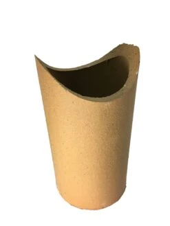 Kaminanschluss-Set SENDEO -Heizungsanlagen Geschaft SchamotteStutzenLang1 weiss 4 95699