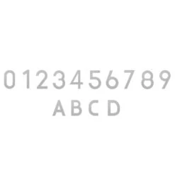 Beschriftungszeichen ADEZZ Aus Edelstahl