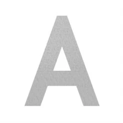 Beschriftungszeichen ADEZZ Aus Edelstahl -Heizungsanlagen Geschaft beschriftungszeichen aluminium buchstabe a 3 28141