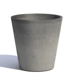 Blumentopf ECOPOTS Morinda Orchideentopf | 14 X 16 Cm | Aus Kunststoff | Grau