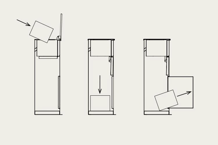 Briefkasten ADEZZ Case mit Paketfach | aus Aluminium | weiß Briefkasten ADEZZ Case Mit Paketfach | Aus Aluminium | Weiß -Heizungsanlagen Geschaft briefkasten adezz case detail 3 27999
