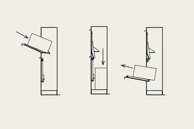 Briefkasten ADEZZ Paca mit Paketfach | aus Aluminium | weiß Briefkasten ADEZZ Paca Mit Paketfach | Aus Aluminium | Weiß -Heizungsanlagen Geschaft briefkasten adezz paca detail 3 27997
