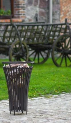 Feuerkorb CookKing Flame Aus Stahl -Heizungsanlagen Geschaft feuerkorb cookking flame milieu 6 51576