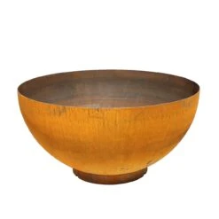 Feuerschale FORNO BOCCA Aus Cortenstahl | Rund | Extra Tief