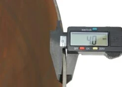 Feuerschale FORNO BOCCA Aus Cortenstahl | Rund | Extra Tief -Heizungsanlagen Geschaft feuerschale forno bocca detail 4 22111