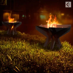 Feuerschale Kratki HEX | Eckig / Rund | 66 X 47 Cm (BxT) -Heizungsanlagen Geschaft feuerschale kratki hex milieu 7 84696