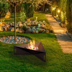 Feuerschale Kratki PYRAMID | Eckig | 79 X 69 Cm (BxT) 8 Feuerschale Kratki PYRAMID | Eckig | 79 X 69 Cm (BxT) -Heizungsanlagen Geschaft feuerschale kratki pyramid milieu 7 84507