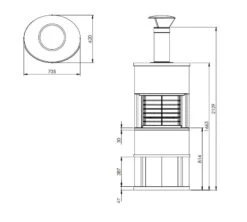 Gartenkamin Nordpeis Roma Garden | Aus Beton 5 Gartenkamin Nordpeis Roma Garden | Aus Beton -Heizungsanlagen Geschaft gartenkamin nordpeis roma abmessungen 4 83570