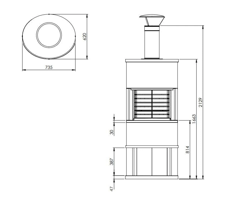 Gartenkamin Nordpeis Roma Garden | aus Beton Gartenkamin Nordpeis Roma Garden | Aus Beton -Heizungsanlagen Geschaft gartenkamin nordpeis roma abmessungen 4 83570