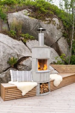 Gartenkamin Nordpeis Roma Garden | Aus Beton 7 Gartenkamin Nordpeis Roma Garden | Aus Beton -Heizungsanlagen Geschaft gartenkamin nordpeis roma milieu 1 6 83588