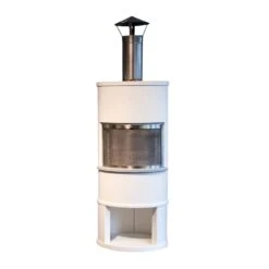 Gartenkamin Nordpeis Roma Garden | Aus Beton 4 Gartenkamin Nordpeis Roma Garden | Aus Beton -Heizungsanlagen Geschaft gartenkamin nordpeis roma mit funkenschutz 3 83615