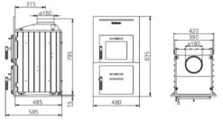 Kachelofeneinsatz Buderus Kandern 26B -Heizungsanlagen Geschaft kachelofeneinsatz buderus kandern 26b abmessungenjpeg 4 6637