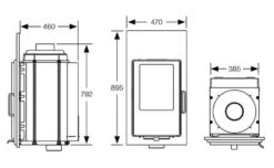 Kachelofeneinsatz Buderus Logaflame HLG316 4 Kachelofeneinsatz Buderus Logaflame HLG316 -Heizungsanlagen Geschaft kachelofeneinsatz buderus logaflame hlg316 hlg416 abmessungenjpg 3 8633