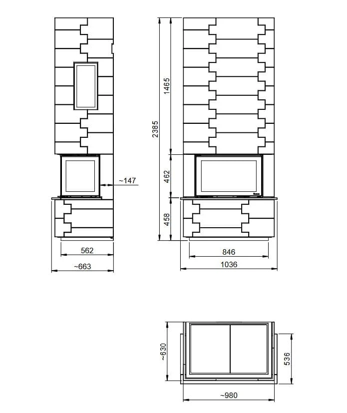 Kaminbausatz Nordpeis Davos U High Stone | 3-Seiten-Kamin Kaminbausatz Nordpeis Davos U High Stone | 3-Seiten-Kamin -Heizungsanlagen Geschaft kaminbausatz nordpeis davos u high stone abmessungen 2 45023