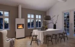 Kaminbausatz Nordpeis Stockholm High IR | Gerade Scheibe -Heizungsanlagen Geschaft kaminbausatz nordpeis stockholm high ir milieu 4 90038