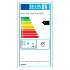 Kaminbausatz Camina S4 Front | Prismatische Scheibe -Heizungsanlagen Geschaft kamineinsatz schmid pano 55 energielabel1jpg 4 10101