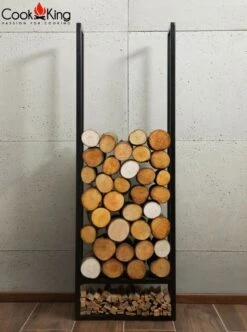 Kaminholzständer CookKing Atos | Für Den Innenbereich -Heizungsanlagen Geschaft kaminholzstaender cookking atos milieu 3 80018
