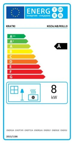 Kaminofen Kratki KOZA AB ROLLO 7 Kaminofen Kratki KOZA AB ROLLO -Heizungsanlagen Geschaft kaminofen kratki rollo energielabeljpg 6 141069