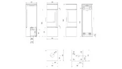 Kaminofen Kratki THOR | Tür Selbstschließend -Heizungsanlagen Geschaft kaminofen kratki thor abmessungenjpg 5 142983