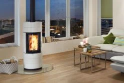 Kaminofen LEDA COLONA Lite 7 Kaminofen LEDA COLONA Lite -Heizungsanlagen Geschaft kaminofen leda colona lite 2 ringe tuer rund weiss milieu 6 87131