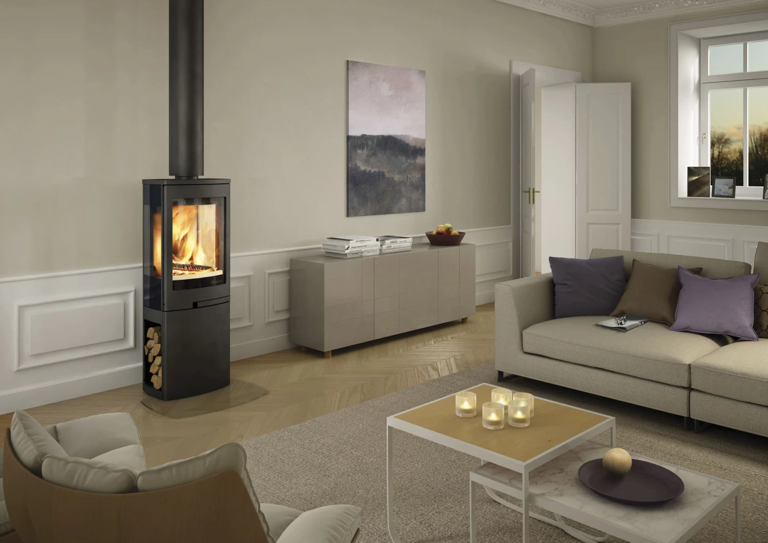 Kaminofen Nordpeis Duo 2 Kaminofen Nordpeis Duo 2 -Heizungsanlagen Geschaft kaminofen nordpeis duo 2 milieu 6 58514