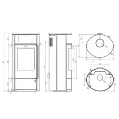 Kaminofen ORANIER Polar Neo 6 6 Kaminofen ORANIER Polar Neo 6 -Heizungsanlagen Geschaft kaminofen oranier polar neo 6 abmessungen 5 103622