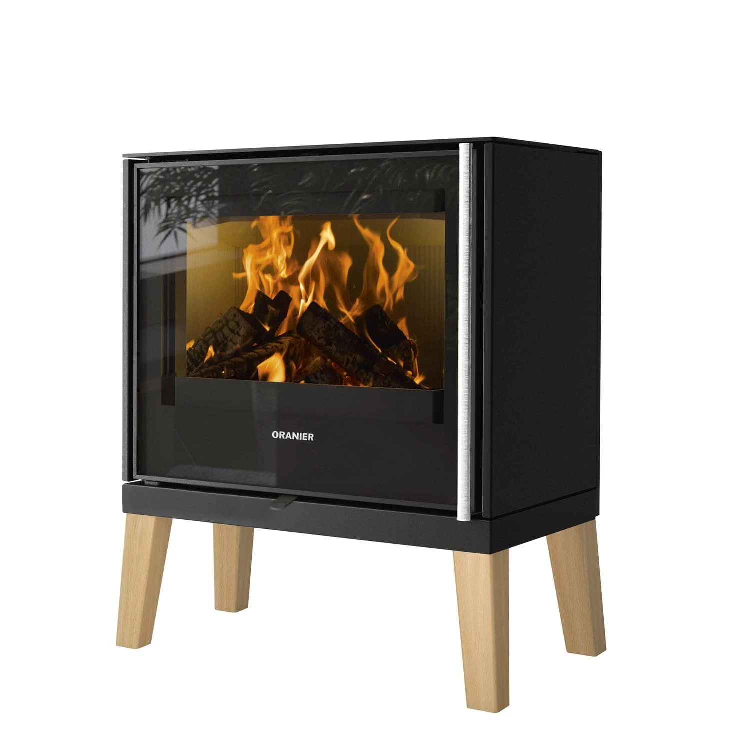Kaminofen ORANIER Ziva Kaminofen ORANIER Ziva -Heizungsanlagen Geschaft kaminofen oranier ziva mit holzfuessen 1 109584