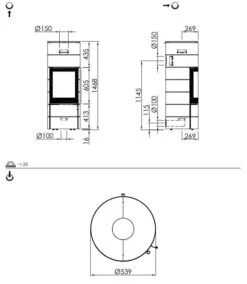Kaminofen Spartherm Ambiente A3 -Heizungsanlagen Geschaft kaminofen spartherm ambiente a3 abmessungen 2 5 48573