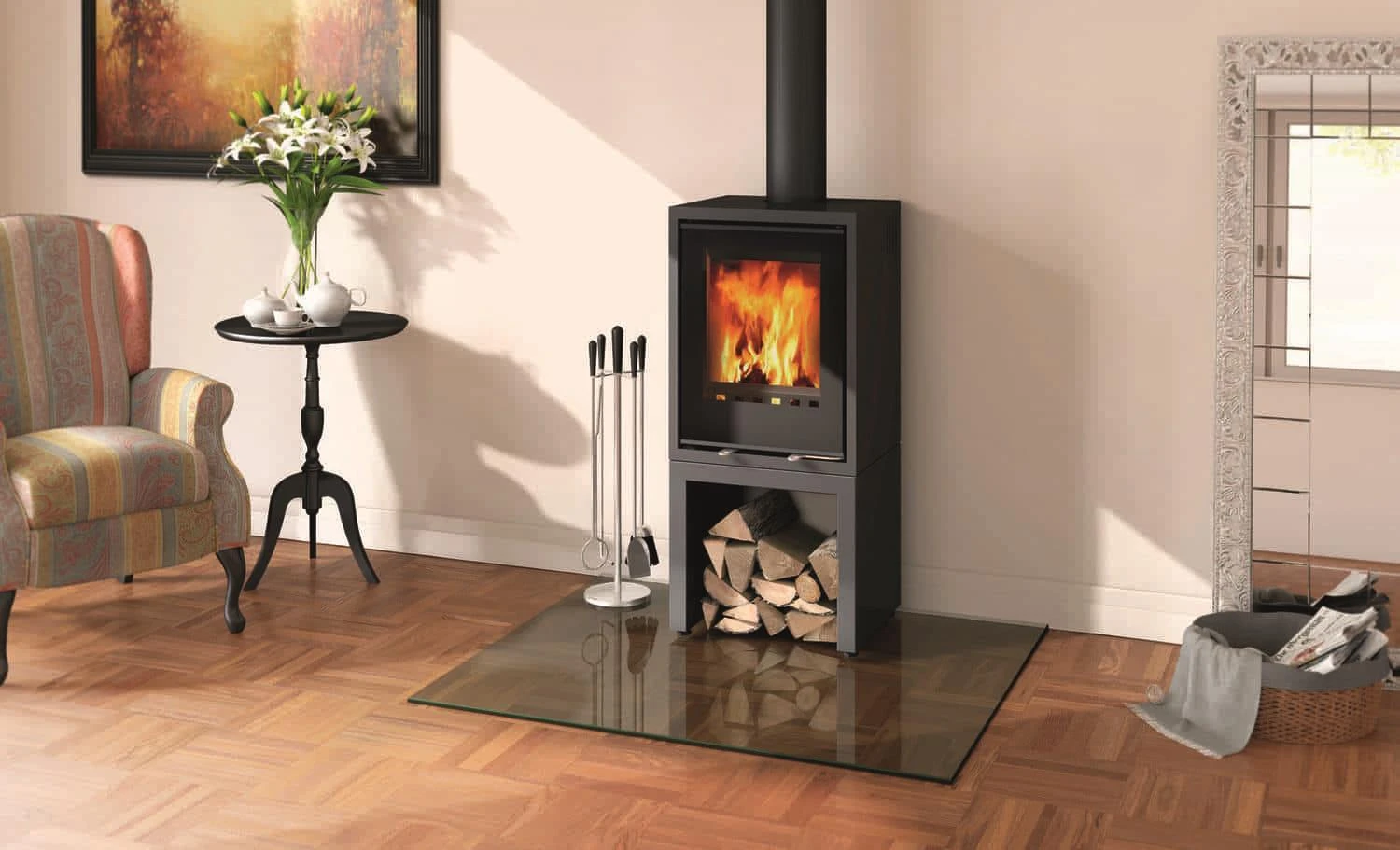 Kaminofen Spartherm LINEAR Module XS Kaminofen Spartherm LINEAR Module XS -Heizungsanlagen Geschaft kaminofen spartherm linear module xs base b milieujpg 7 12981