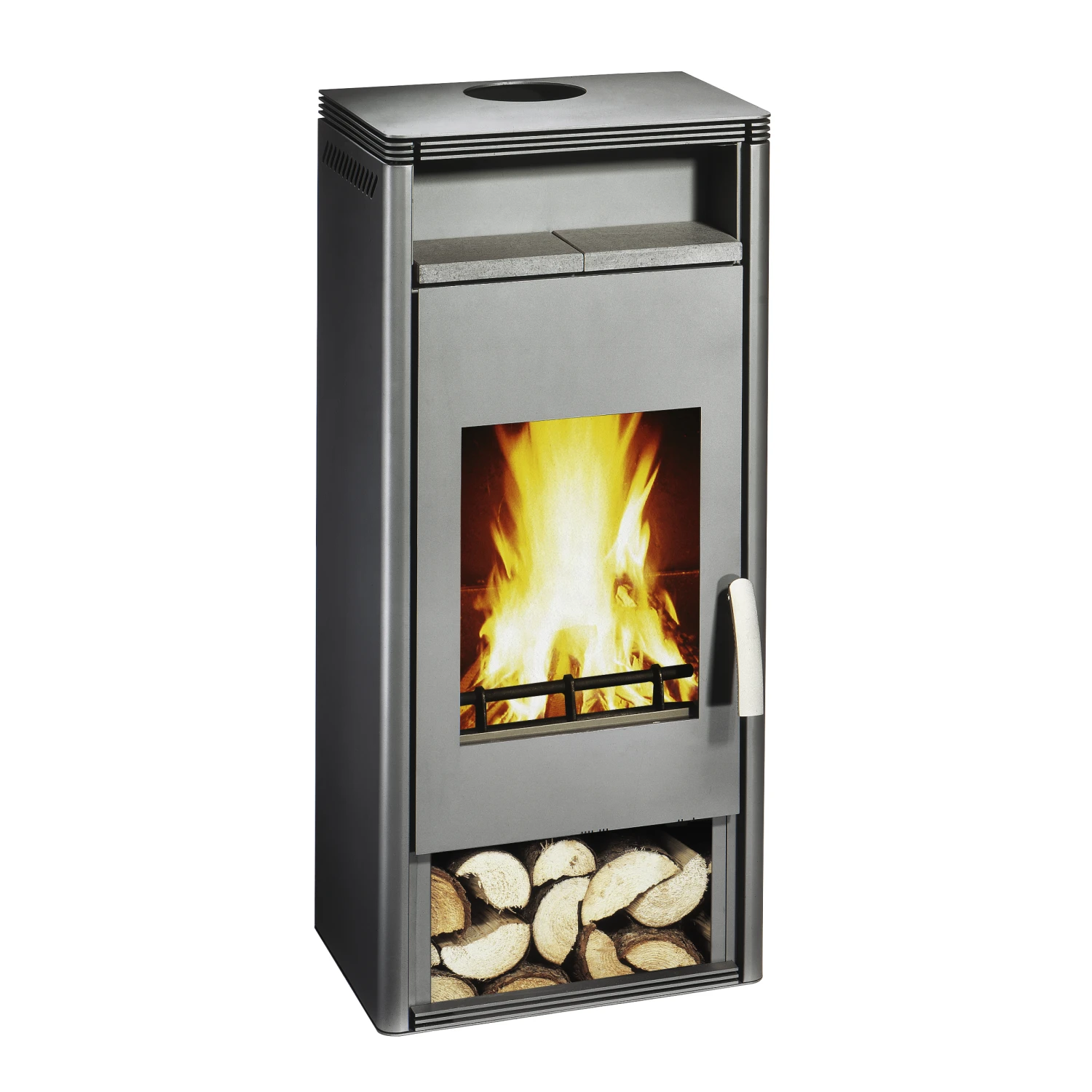 Kaminofen WAMSLER Orpheus mit Warmhaltefach Kaminofen WAMSLER Orpheus Mit Warmhaltefach -Heizungsanlagen Geschaft kaminofen wamsler orpheus mit warmhaltefach gussgraujpg 2 130912