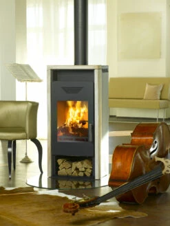 Kaminofen WAMSLER Yara -Heizungsanlagen Geschaft kaminofen wamsler yara schwarz sandstein milieujpg 6 138020