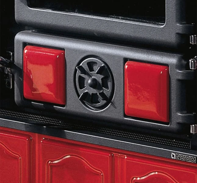 Küchenofen LA NORDICA Rosa 5.0 Maiolica Küchenofen LA NORDICA Rosa 5.0 Maiolica -Heizungsanlagen Geschaft kuechenofen lanordica rosa maiolica bordeaux detail 6 25859