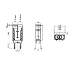 Nachheizkasten LEDA LHK | Guss 7 Nachheizkasten LEDA LHK | Guss -Heizungsanlagen Geschaft nachheizkasten leda lhk 745 abmessungen 6 52782