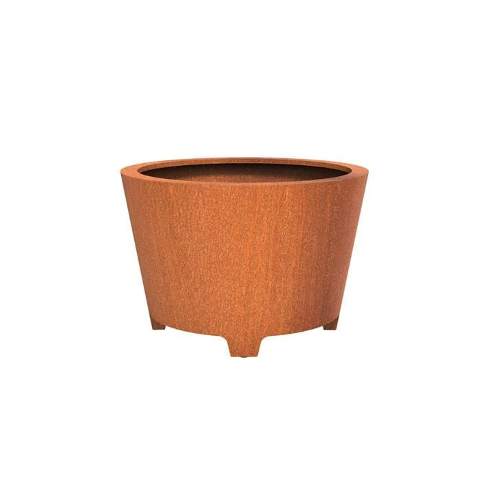 Pflanzkübel ADEZZ CONIC mit Füßen | rund | aus Cortenstahl Pflanzkübel ADEZZ CONIC Mit Füßen | Rund | Aus Cortenstahl -Heizungsanlagen Geschaft pflanzkuebel adezz cado mit fuessen 120x80 3 71158