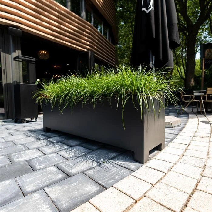 Pflanzkübel ADEZZ CARREZ mit Füßen | eckig | aus Aluminium Pflanzkübel ADEZZ CARREZ Mit Füßen | Eckig | Aus Aluminium -Heizungsanlagen Geschaft pflanzkuebel adezz carrez mit fuessen schwarzgrau milieu 1 7 109944