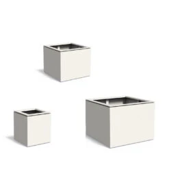 Pflanzkübel ADEZZ DOMUS Quadratisch | Aus Aluminium