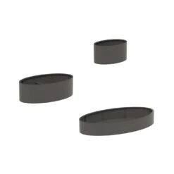 Pflanzkübel ADEZZ Ellipse Oval | Aus Aluminium