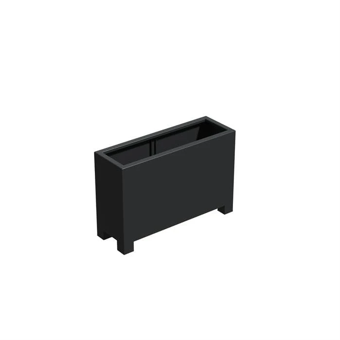 Pflanzkübel ADEZZ CARREZ mit Füßen | eckig | aus Aluminium Pflanzkübel ADEZZ CARREZ Mit Füßen | Eckig | Aus Aluminium -Heizungsanlagen Geschaft pflanzkuebel adezz florida mit fuessen schwarzgrau 120x40x80 4 108333