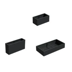 Pflanzkübel ADEZZ CARREZ Rechteckig | Aus Aluminium