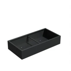 Pflanzkübel ADEZZ CARREZ Rechteckig | Aus Aluminium -Heizungsanlagen Geschaft pflanzkuebel adezz florida schwarzgrau 200x100x40 4 72652