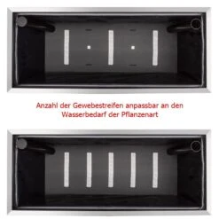 Pflanzkübel Rattan-Art Green Spa | Eckig | Aus Polyrattan | Mit Bewässerungssystem 8 Pflanzkübel Rattan-Art Green Spa | Eckig | Aus Polyrattan | Mit Bewässerungssystem -Heizungsanlagen Geschaft pflanzkuebel rattan art mit bewaesserung 125x39x43 detailjpg 7 133617